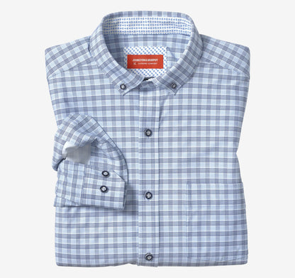 Blue/Navy Two-Tone Gingham