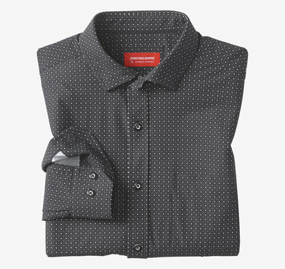 Black Circle Diamond Print