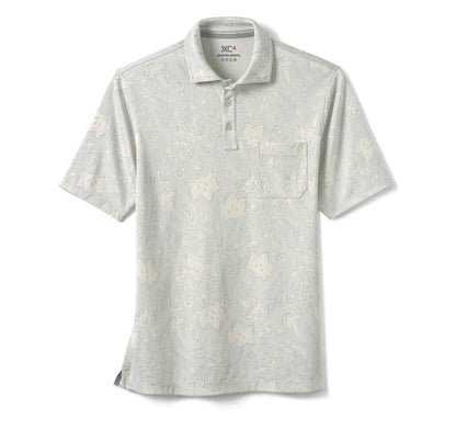 Light Gray Paisley