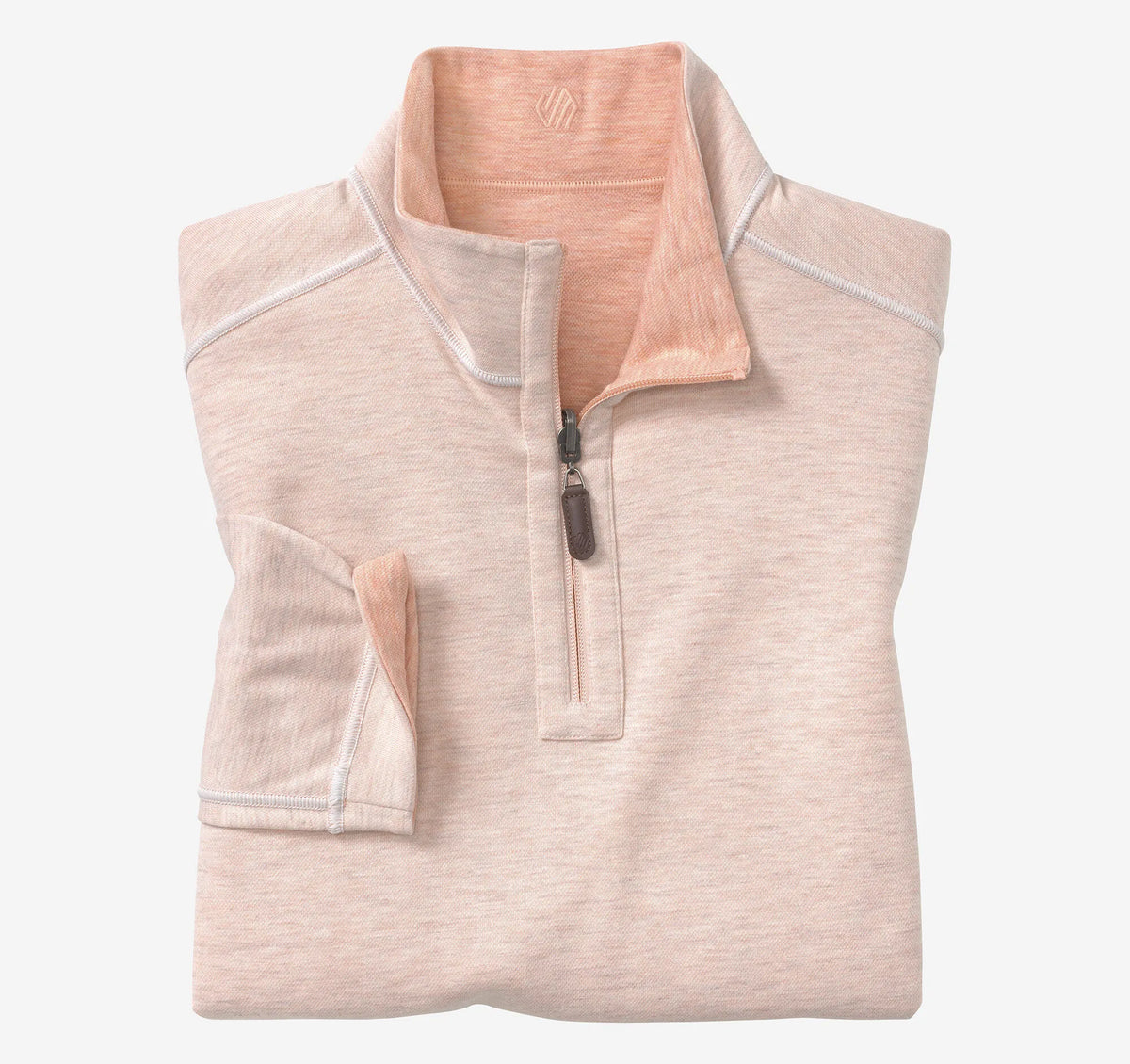 Peach/White