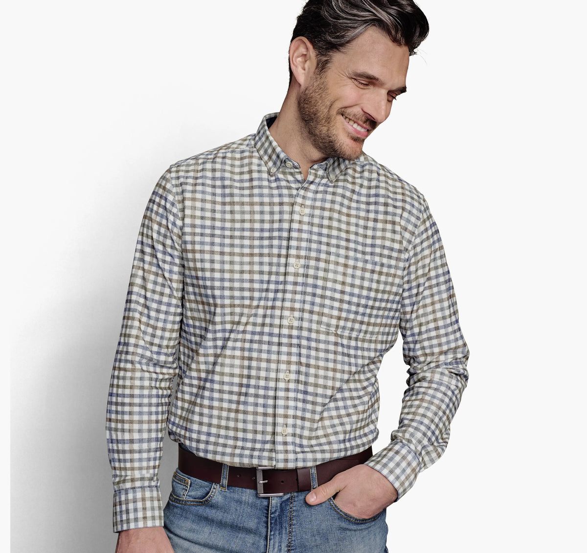Ivory Plaid