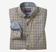 Brown Melange Two-Tone Grid