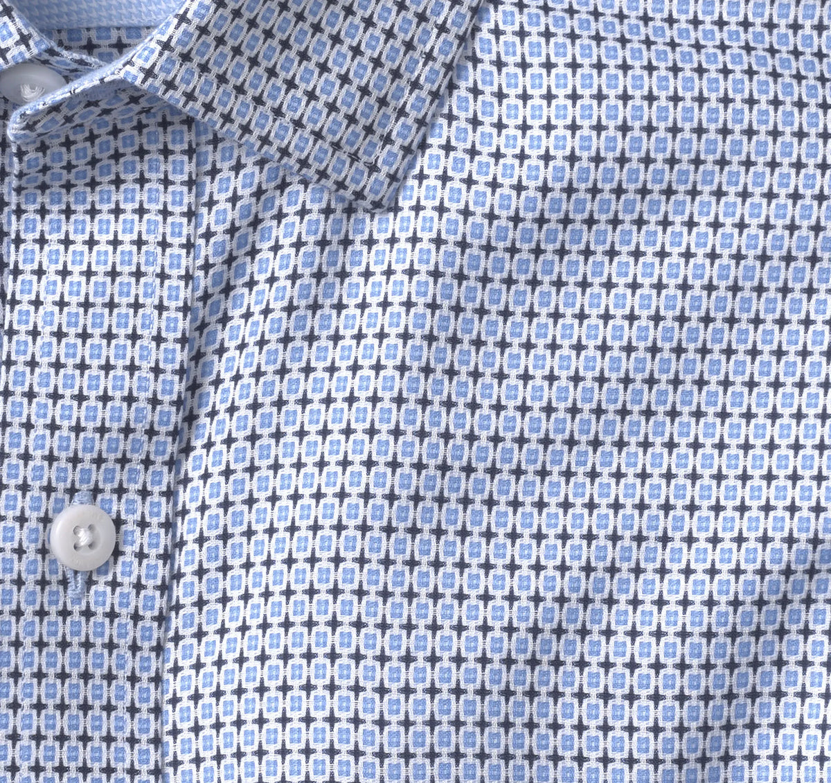 Blue Outlined Squares