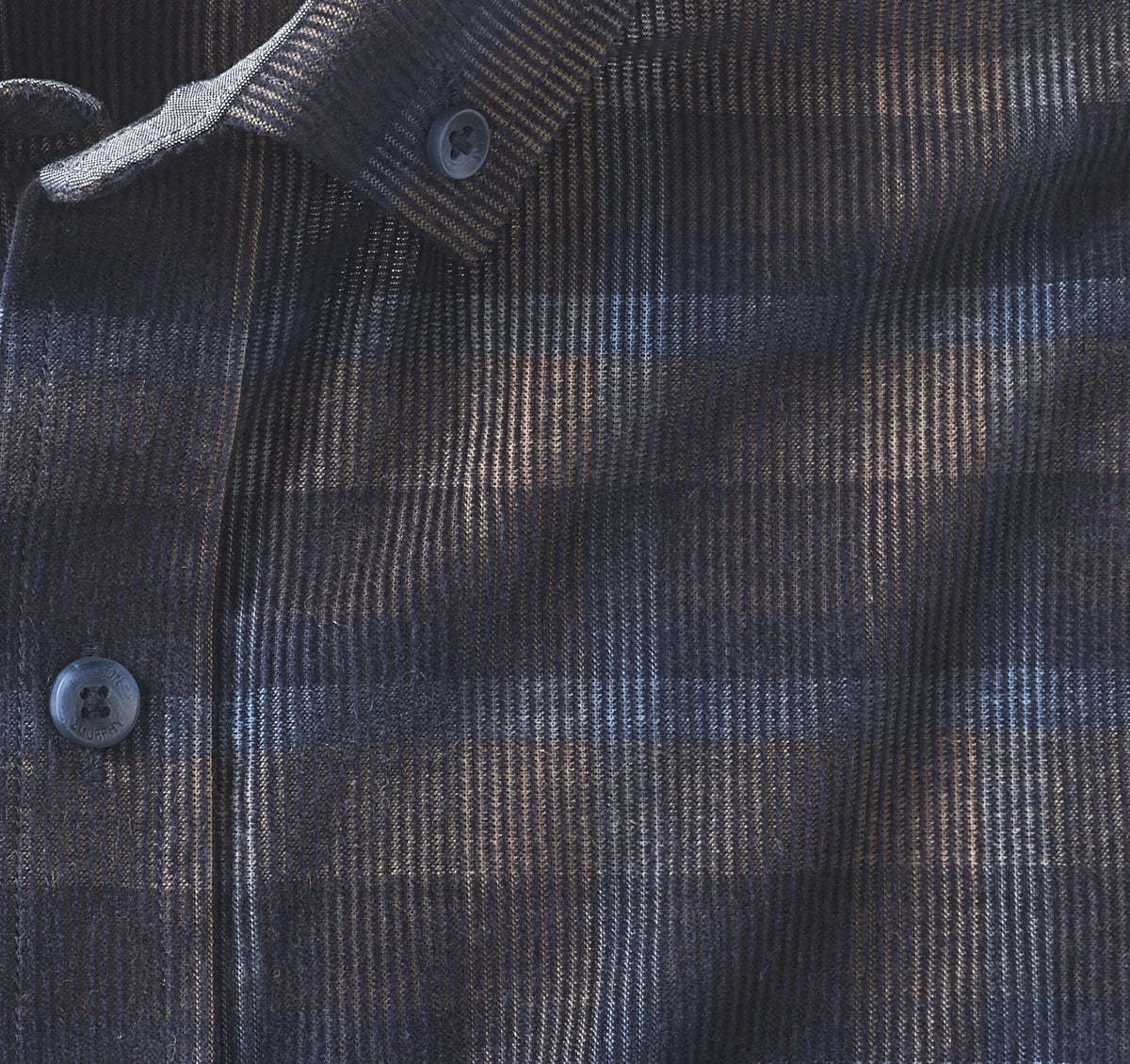 Navy/Brown Plaid