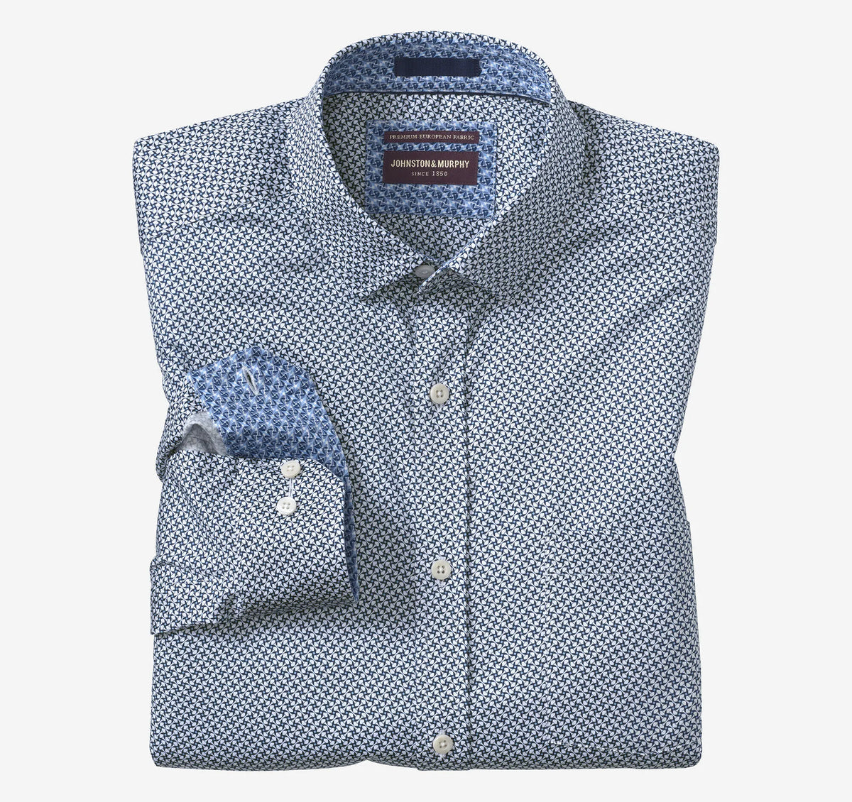 White/Navy Fan