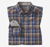 Navy/Brown Large Plaid