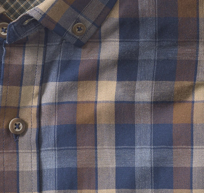 Navy/Brown Large Plaid