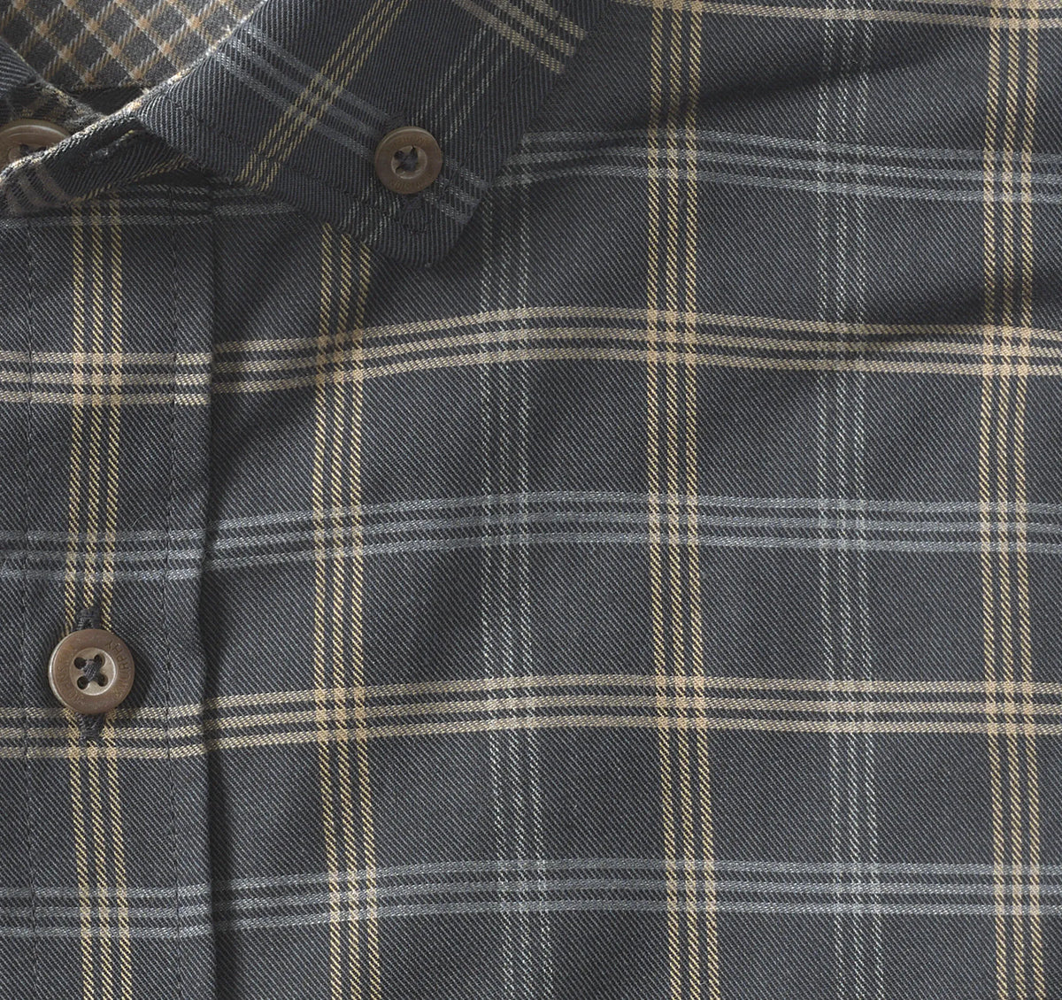 Charcoal/Tan Triple Grid Check