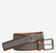 Brown Leather/Gray Suede