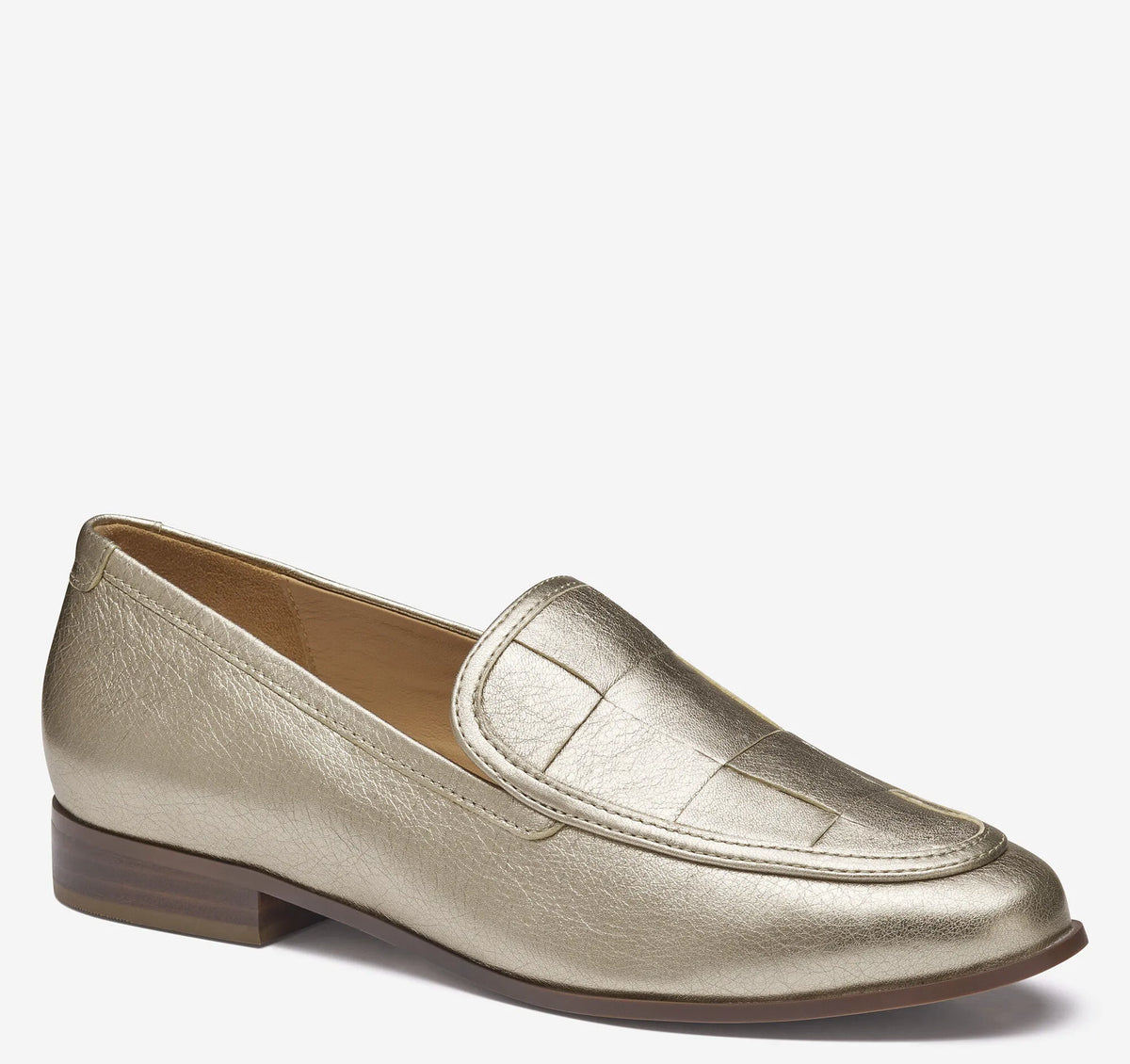 Gold Italian Metallic Sheepskin