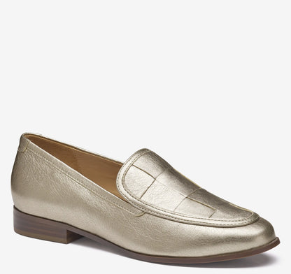 Gold Italian Metallic Sheepskin