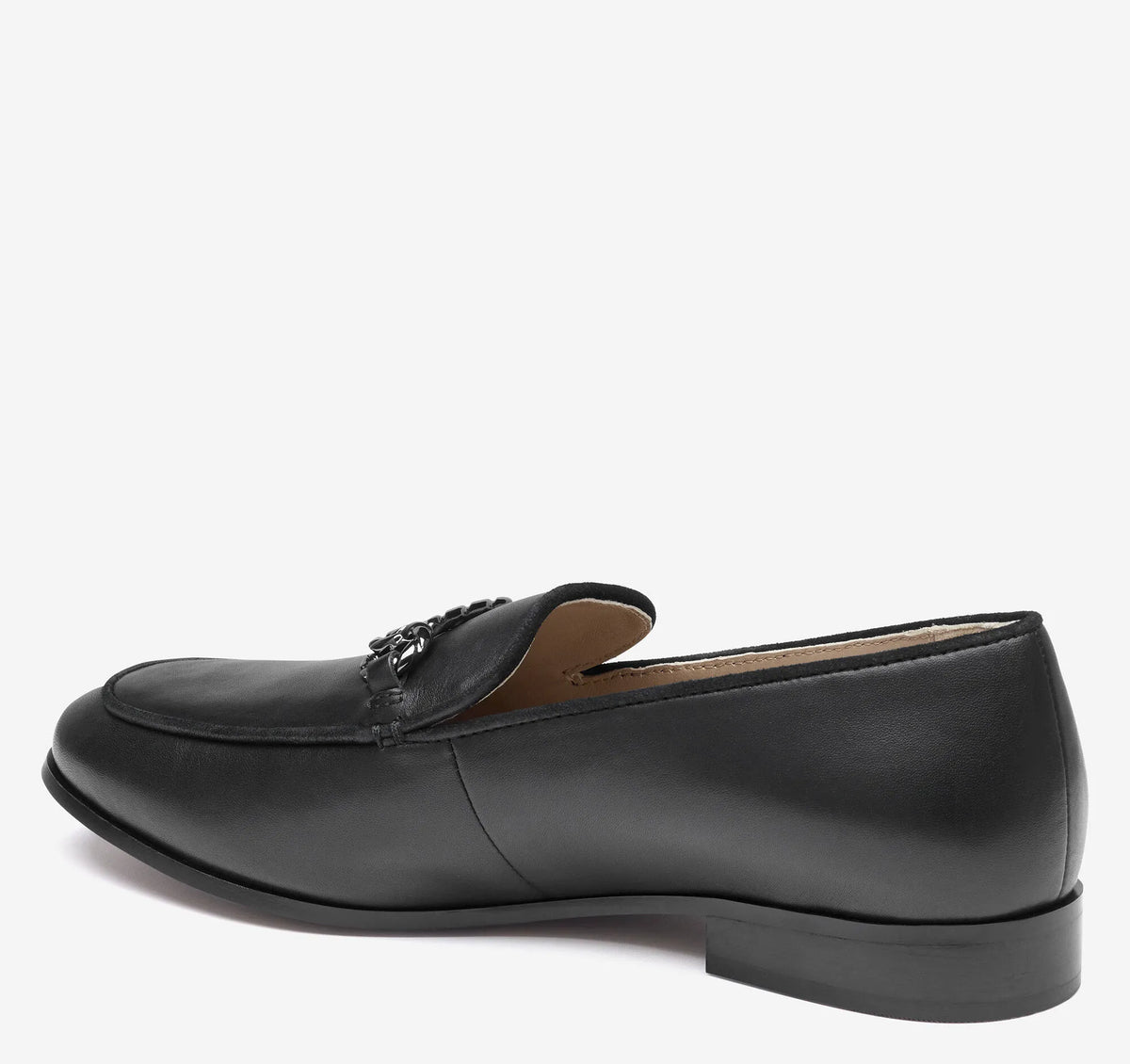 Black Nappa Leather