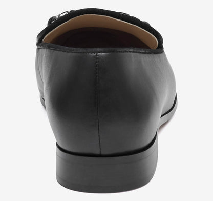 Black Nappa Leather
