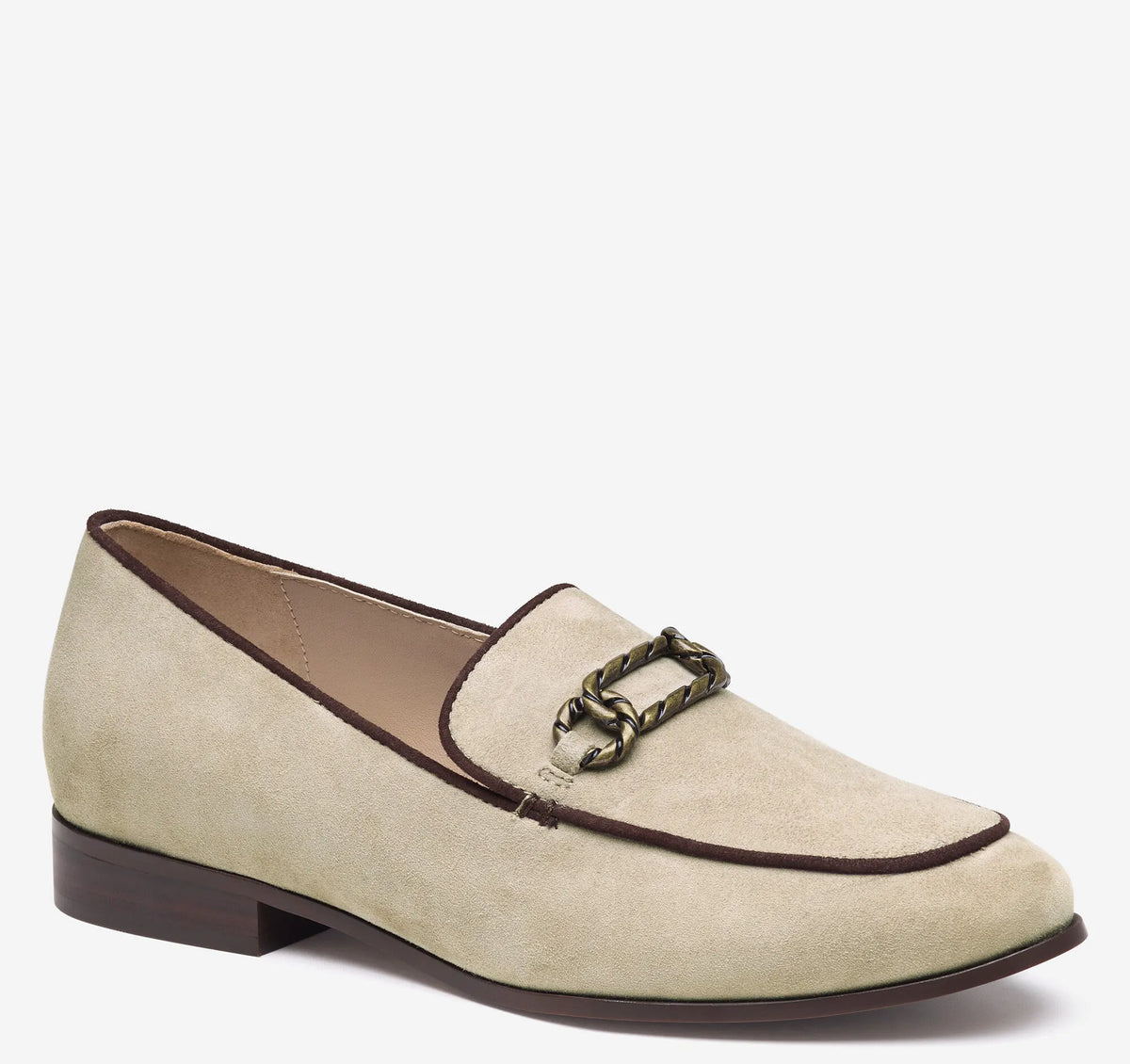 Taupe Kid Suede