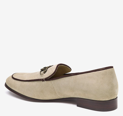 Taupe Kid Suede