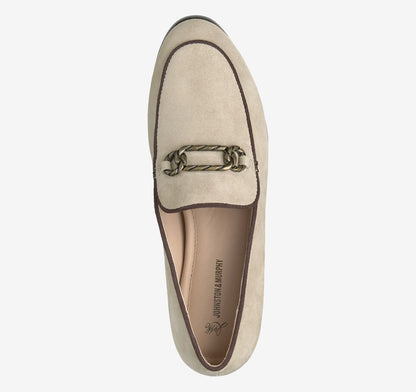 Taupe Kid Suede