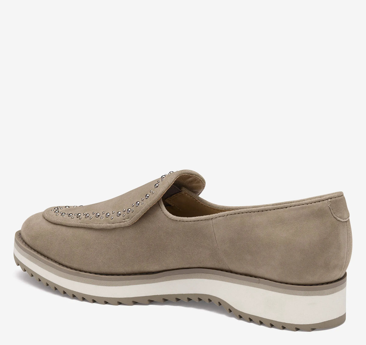 Taupe Kid Suede