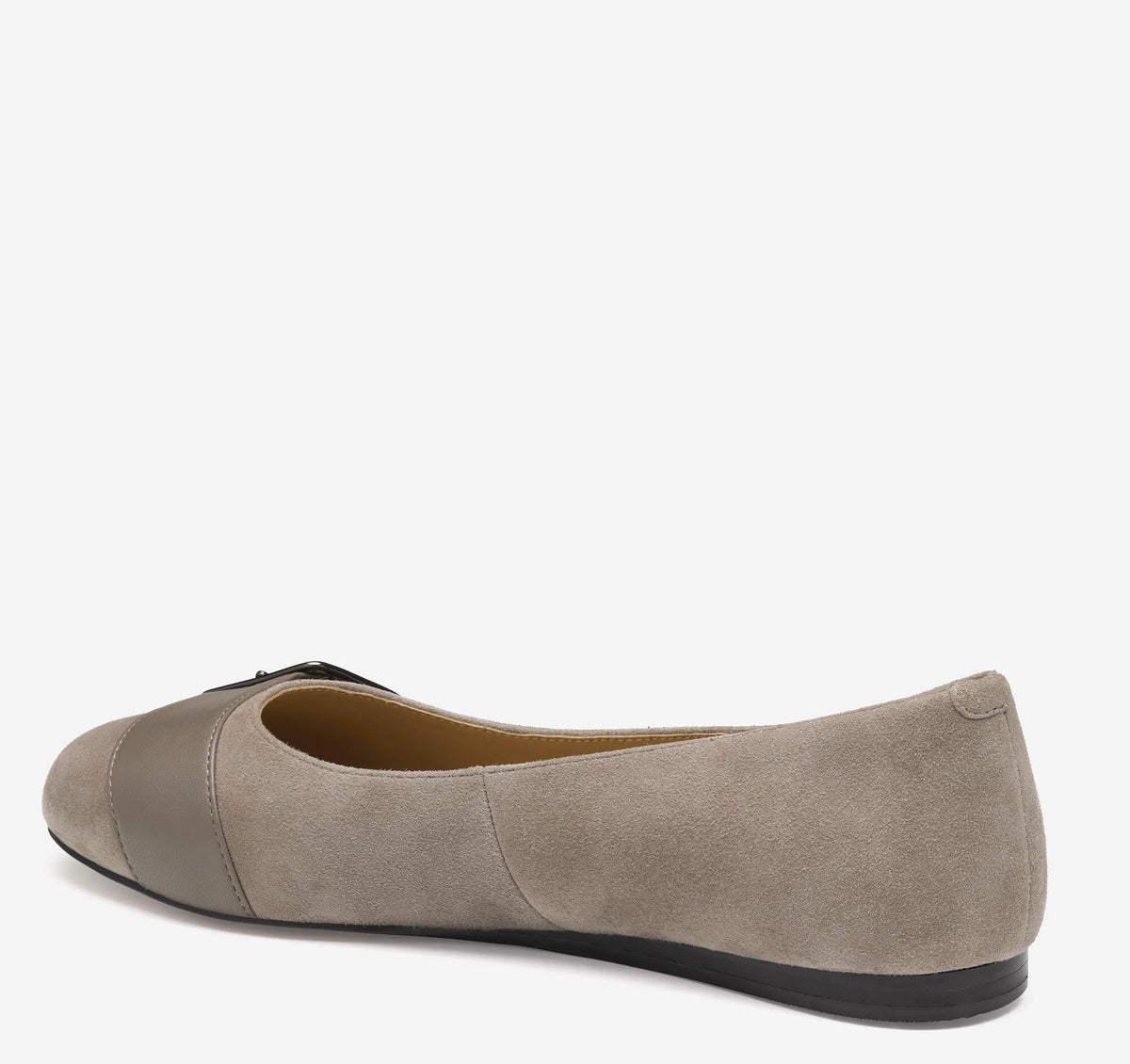 Taupe Kid Suede/Glove Leather