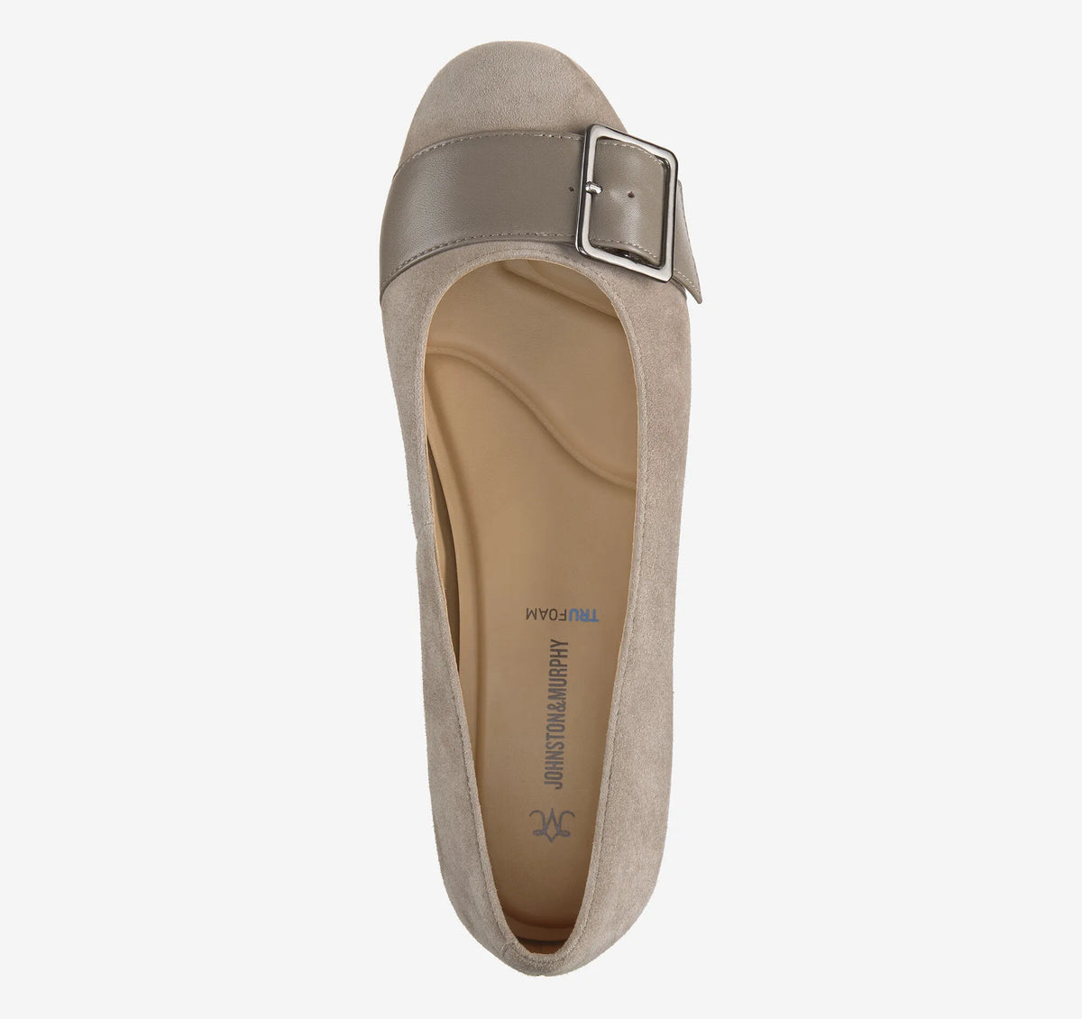 Taupe Kid Suede/Glove Leather