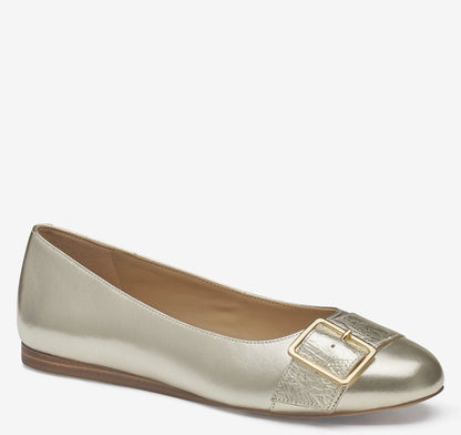 Gold Metallic Sheepskin/Italian Crinkled Sheepskin