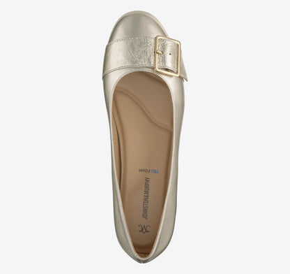 Gold Metallic Sheepskin/Italian Crinkled Sheepskin