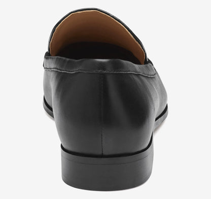 Black Glove Leather/Croc-Embossed Calfskin