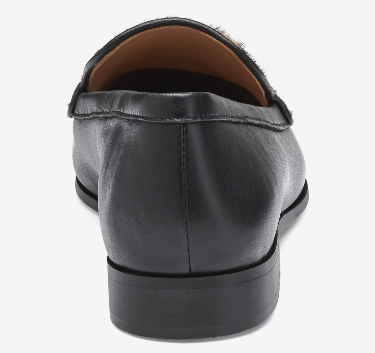 Black Glove Leather/Leopard Haircalf