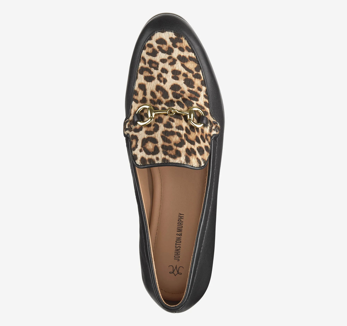 Black Glove Leather/Leopard Haircalf