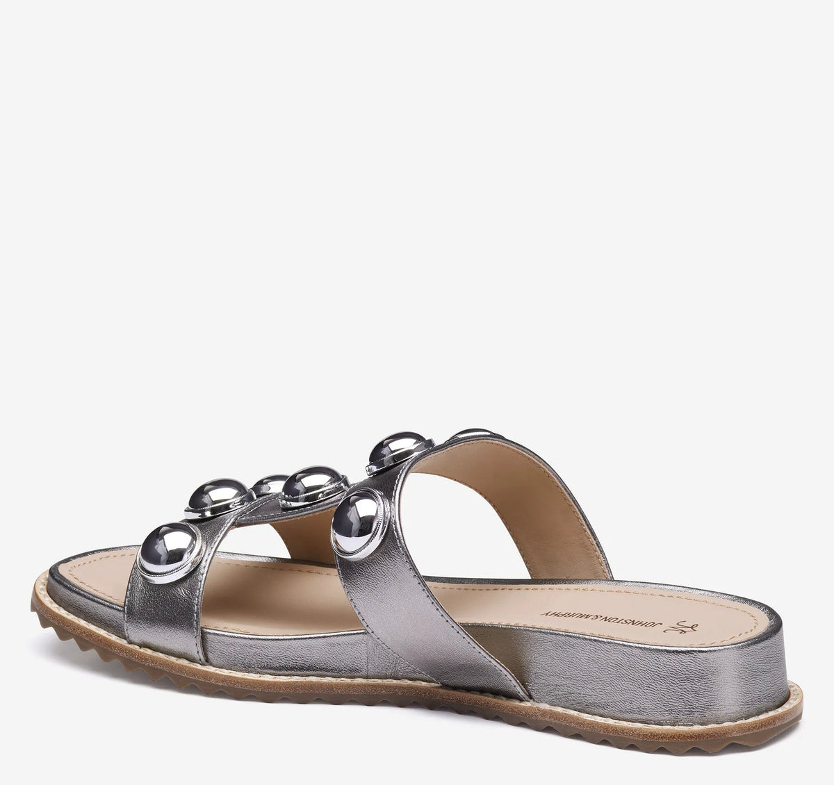 Pewter Metallic Sheepskin