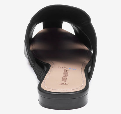 Black Nappa Leather