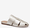 Platinum Metallic Italian Sheepskin