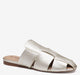 Platinum Metallic Italian Sheepskin