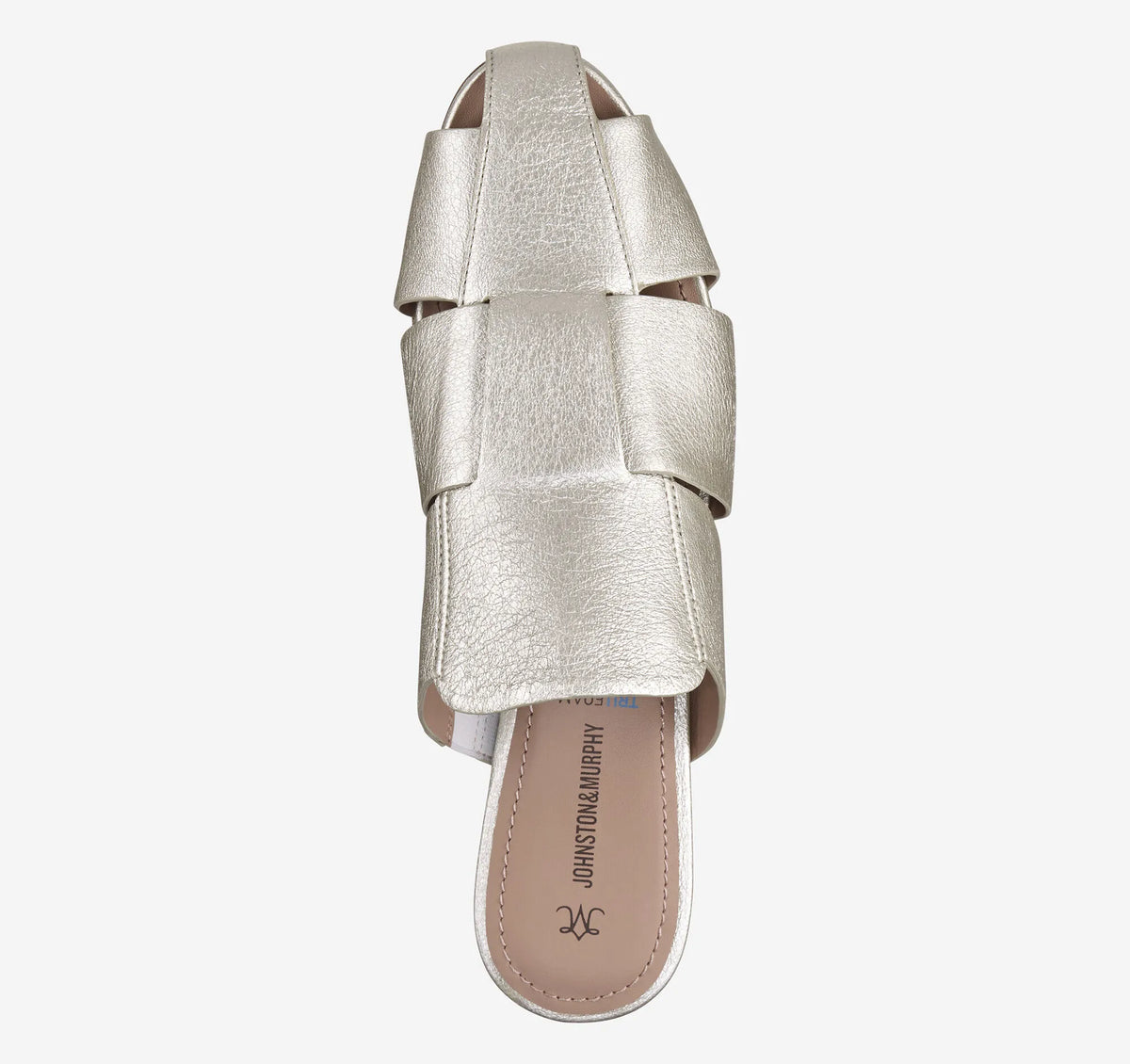 Platinum Metallic Italian Sheepskin