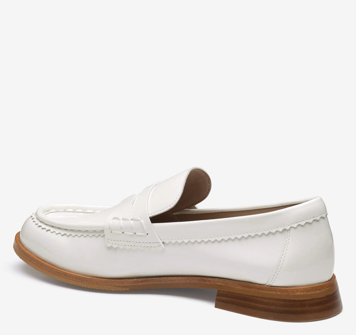 White Patent Leather