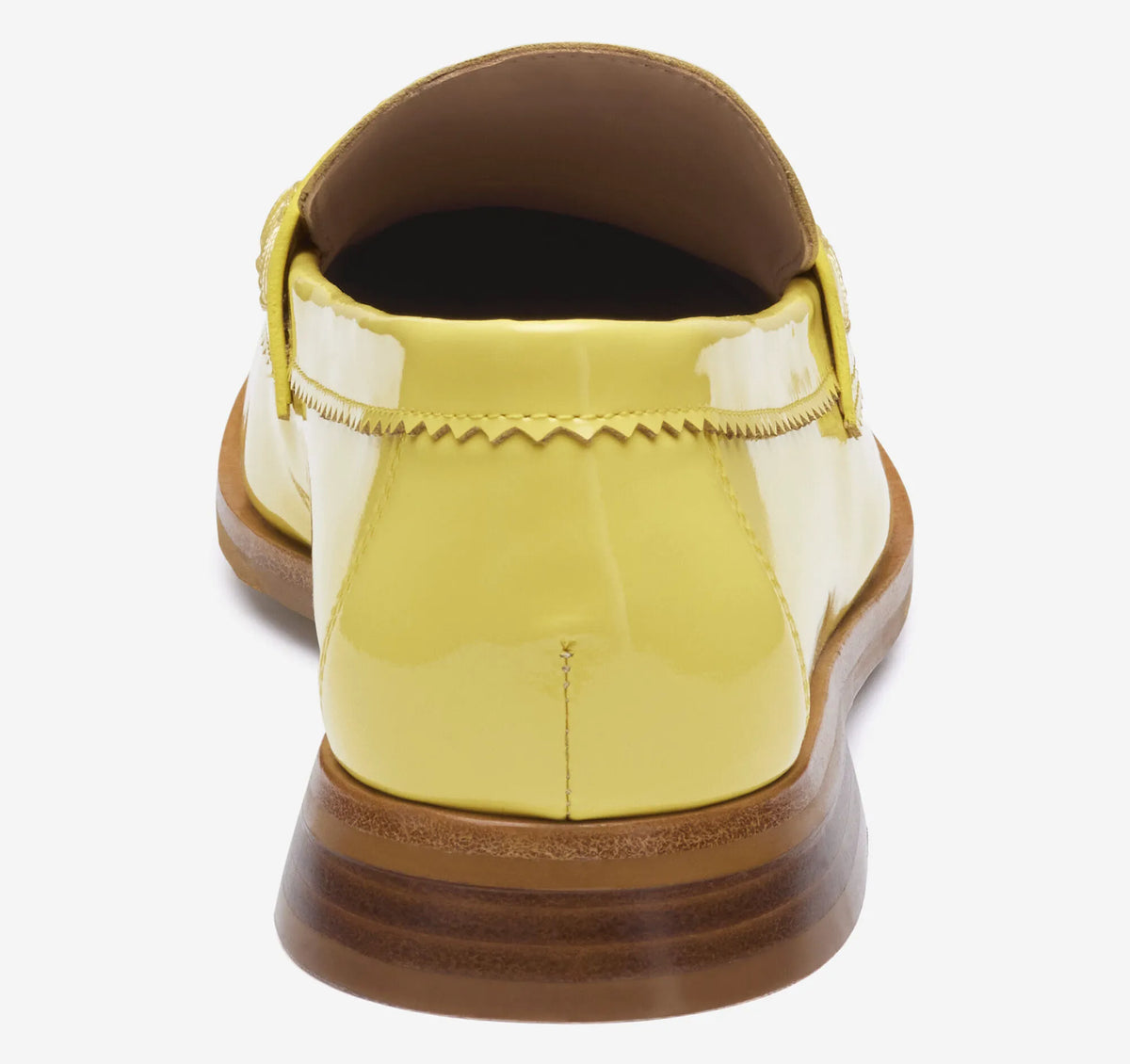 Yellow Patent Leather