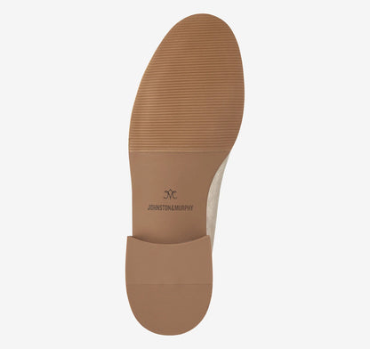 Champagne Metallic Italian Kid Suede