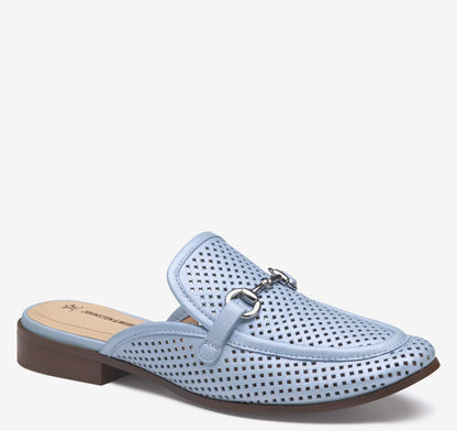 Light Blue Pearlized Glove Leather