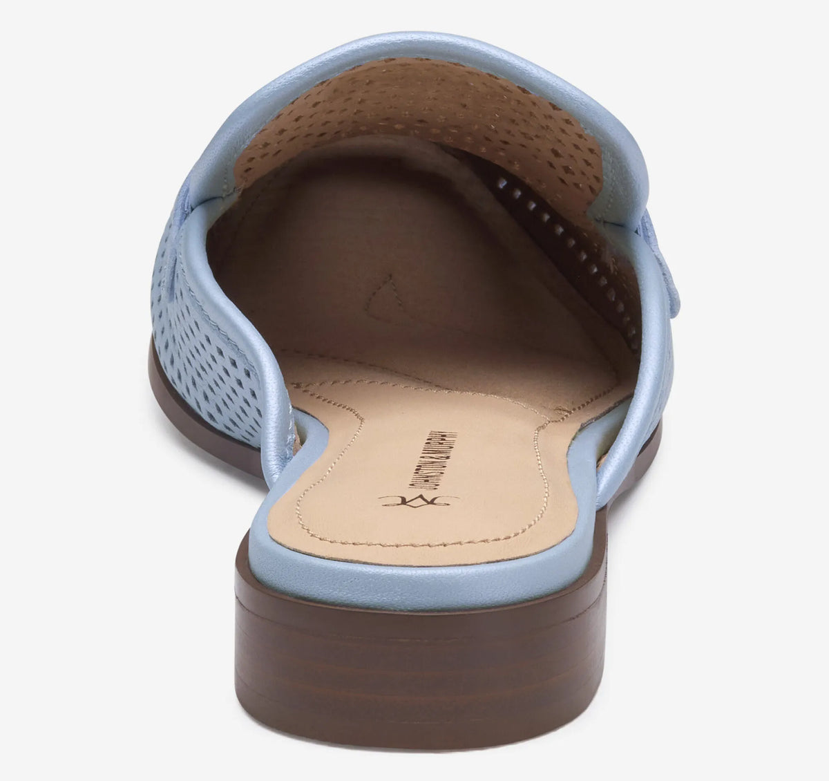 Light Blue Pearlized Glove Leather