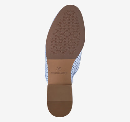 Light Blue Pearlized Glove Leather