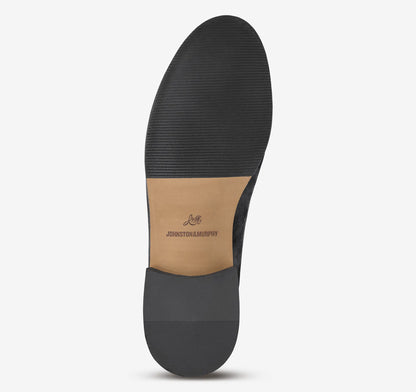 Black Metallic Kid Suede