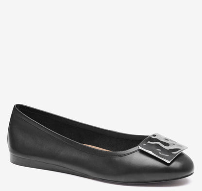 Black Nappa Leather