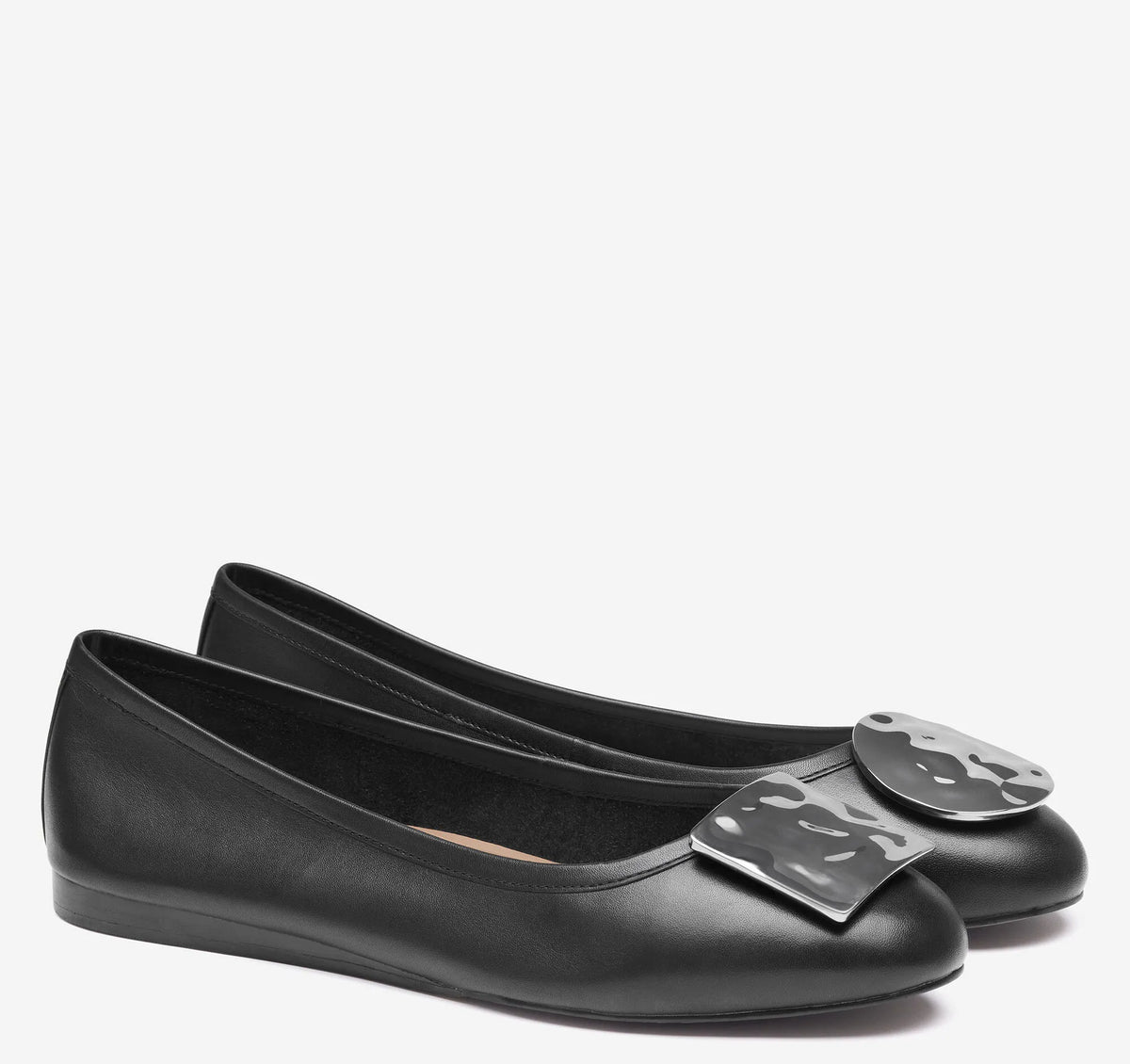 Black Nappa Leather