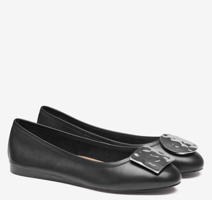 Black Nappa Leather