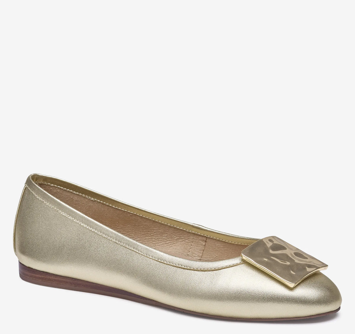 Gold Metallic Sheepskin