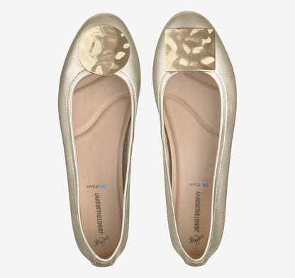 Gold Metallic Sheepskin