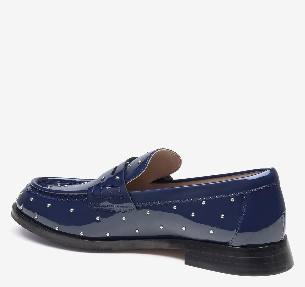Navy Patent Leather