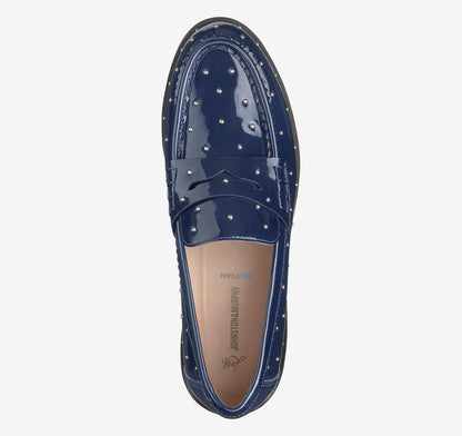 Navy Patent Leather