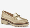 Gold Metallic Calfskin