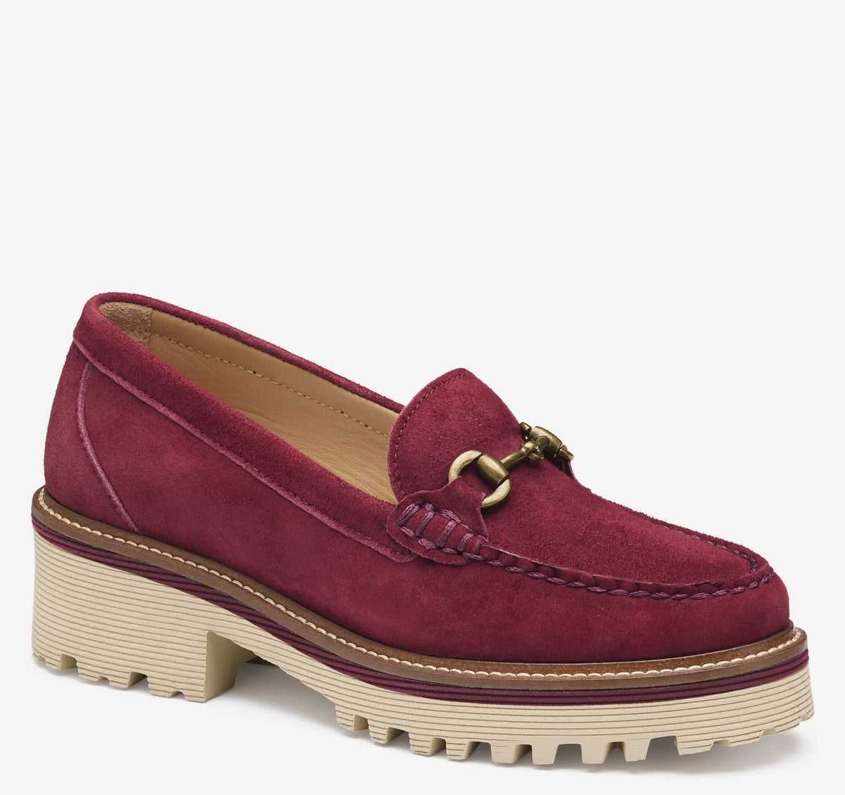 Red Kid Suede