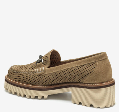 Taupe Suede
